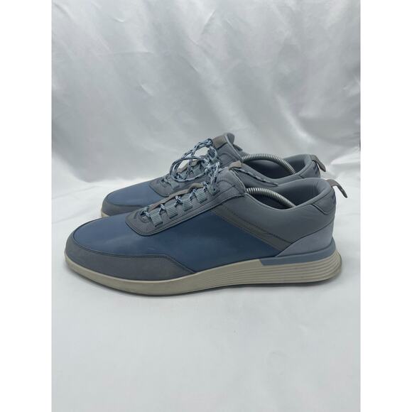 Mens Wolf & Shepherd Crossover Victory Trainer Light Blue/White Size 12 - Picture 2 of 10